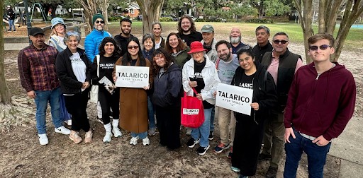 Volunteers for James Talarico