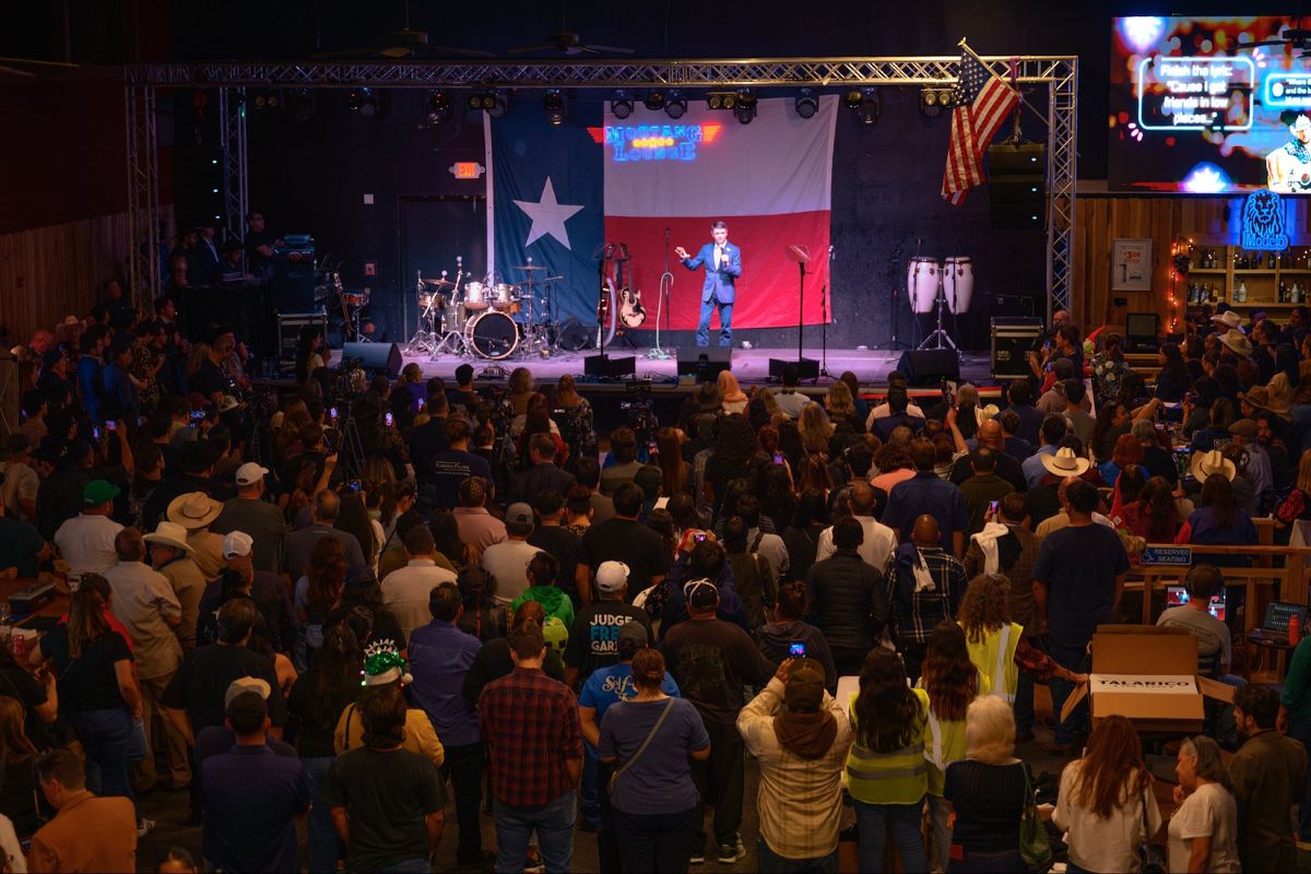 Joint rally in Weslaco, Texas.