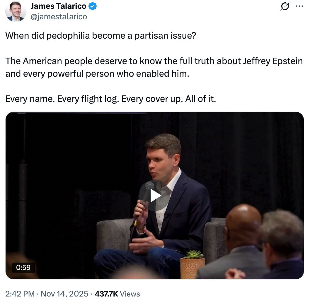 James thoughts on the Epstein list